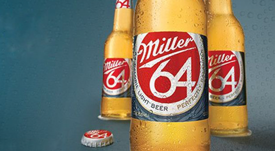 Miller 64 bottles