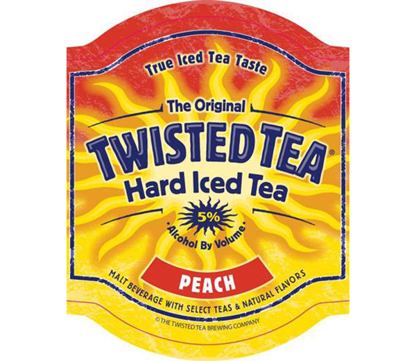 TWISTED TEA PEACH HARD ICED TEA
