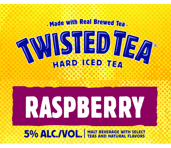 TWISTED TEA RASPBERRY HARD ICED TEA