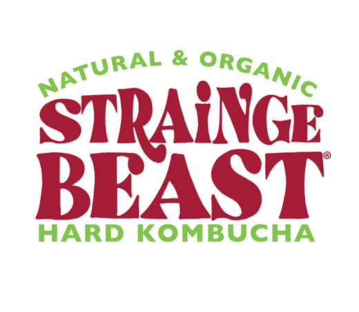 STRAINGE BEAST PASSION FRUIT HOPS & BLOOD ORANGE KOMBUCHA